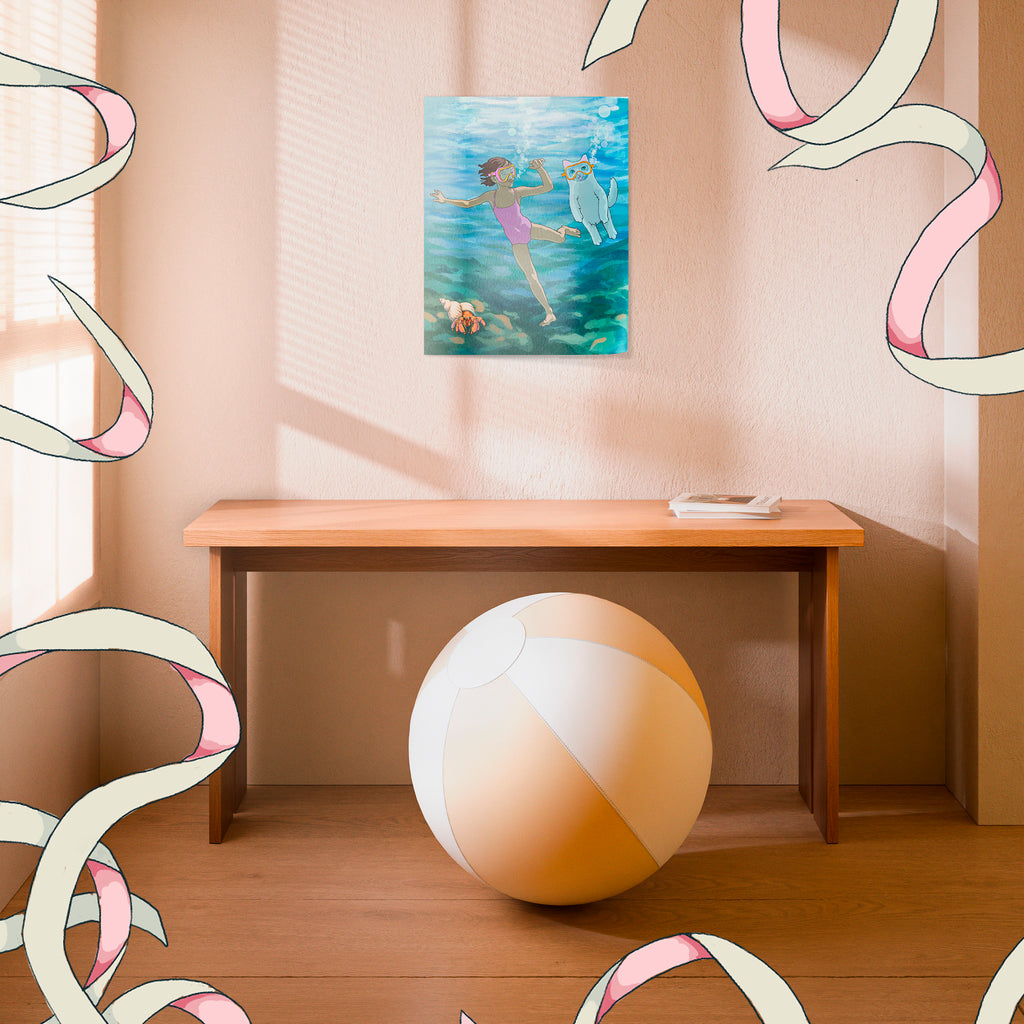 Bagni Misteriosi by Pet Therapy™ — inflatable seating ball for a playful set in day life.