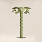 Palm Beach floor lamp by Pet Therapy™ – palm-shaped LED lamp with powder-coated metal structure and recycled PL fabric padding.