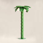 Palm Beach floor lamp by Pet Therapy™ – palm-shaped LED lamp with powder-coated metal structure and recycled PL fabric padding.