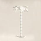 Palm Beach Limited Edition floor lamp by Pet Therapy™ – palm-shaped LED lamp with powder-coated metal structure and recycled PL fabric padding