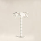 Palm Beach Limited Edition floor lamp by Pet Therapy™ – palm-shaped LED lamp with powder-coated metal structure and recycled PL fabric padding