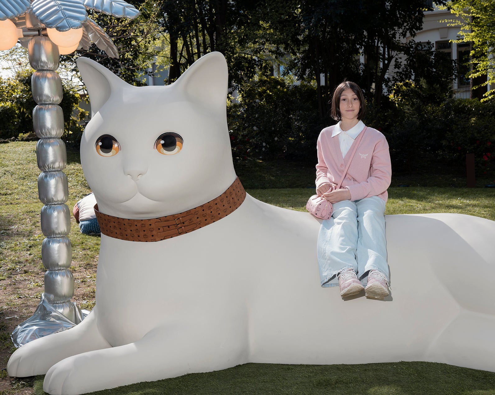 Pet Therapy™ x MCM collaboration installation at Design Week 2025, featuring a playful and colorful environment where comfort meets creativity.